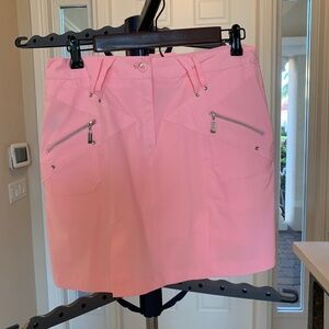 NWOT Jamie Sadock Pink 16 inch Golf Skort sz 4